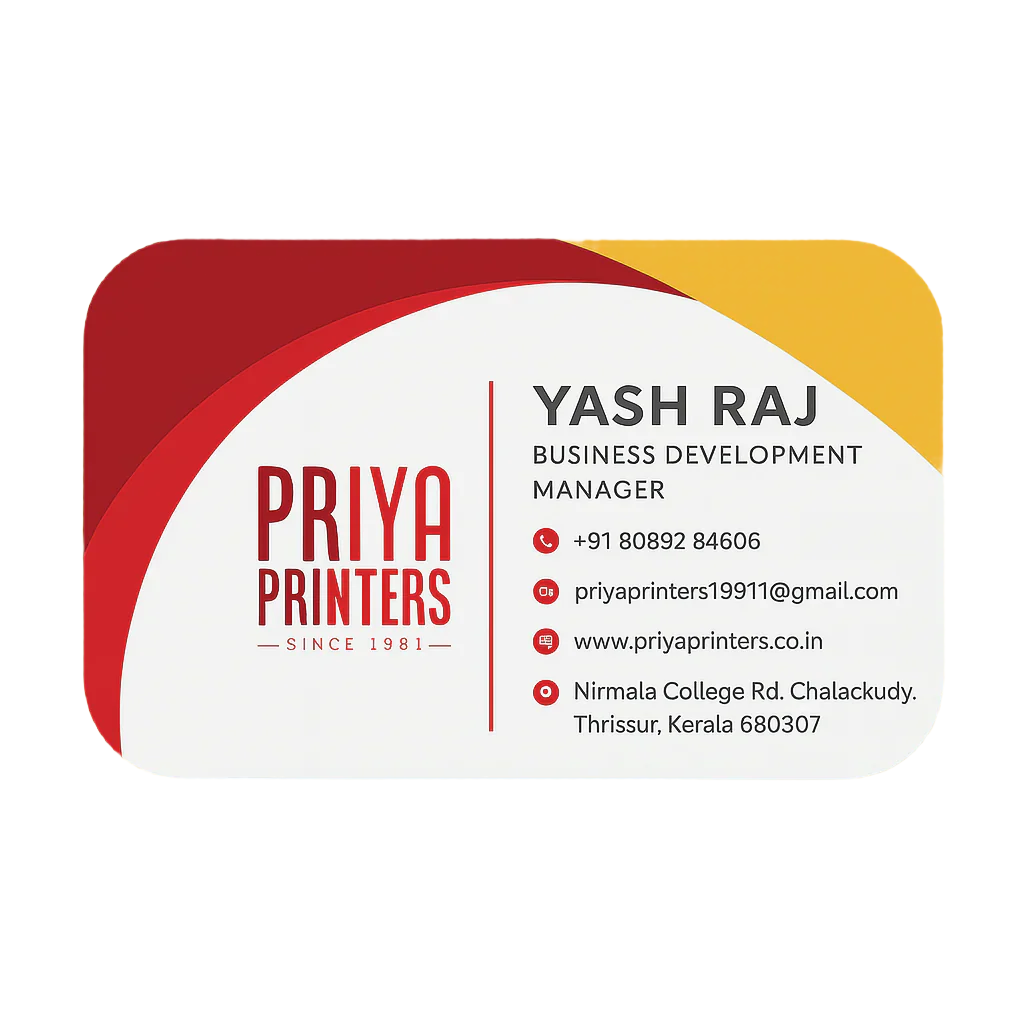 Round edge Business Card