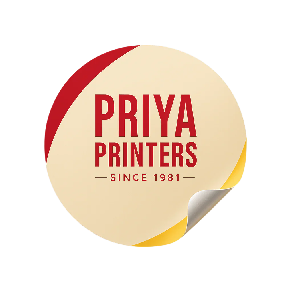 Normal Paper Sticker (Round)