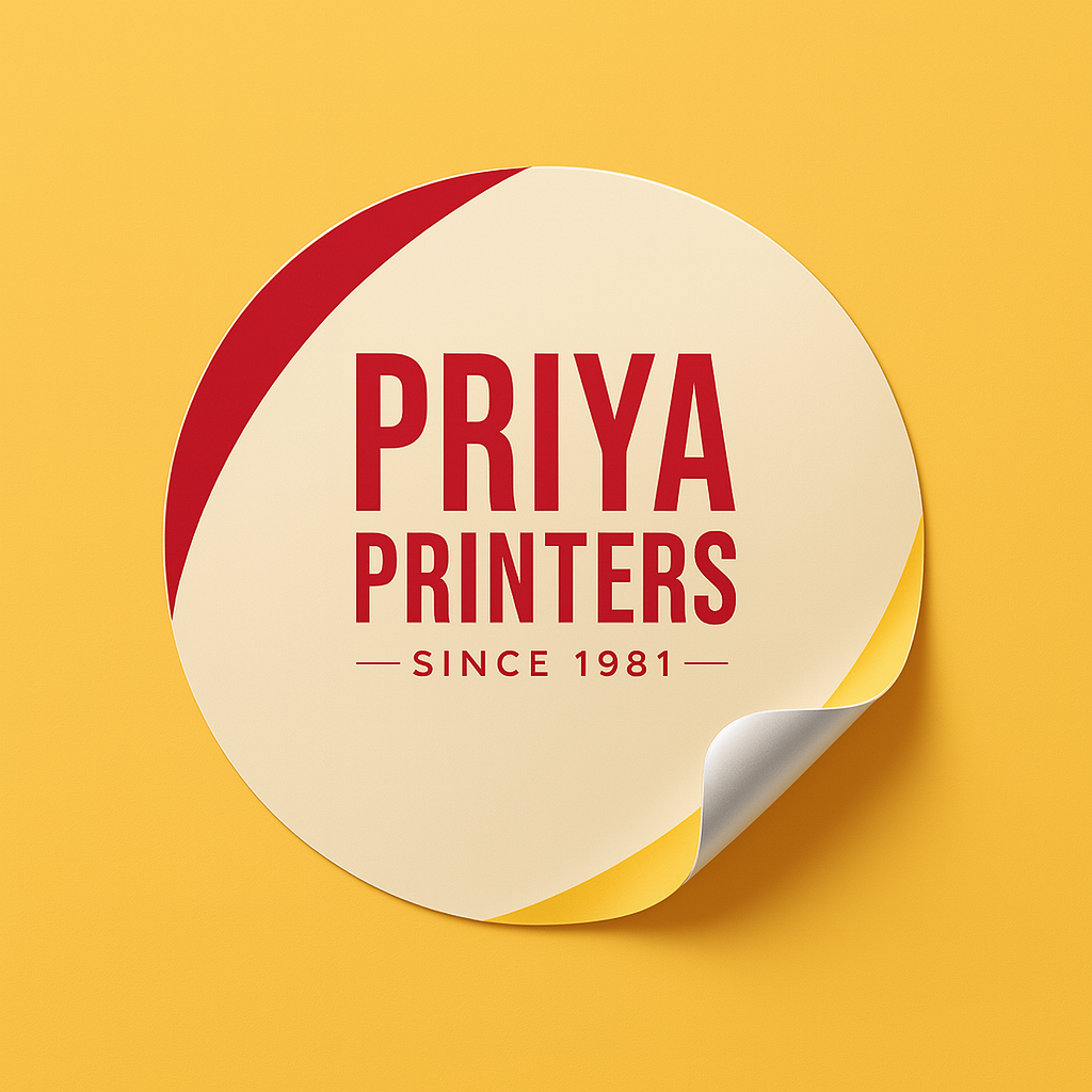 Normal Paper Sticker (Round)