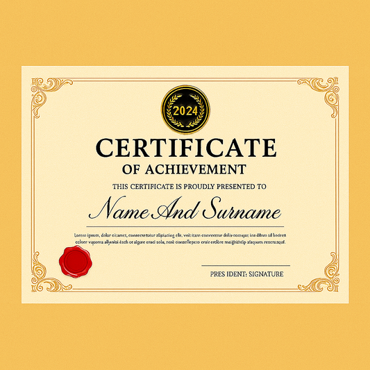 Premium Certificates
