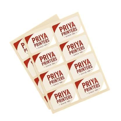 PVC Paper Sticker (Square) (Non-Tearable)